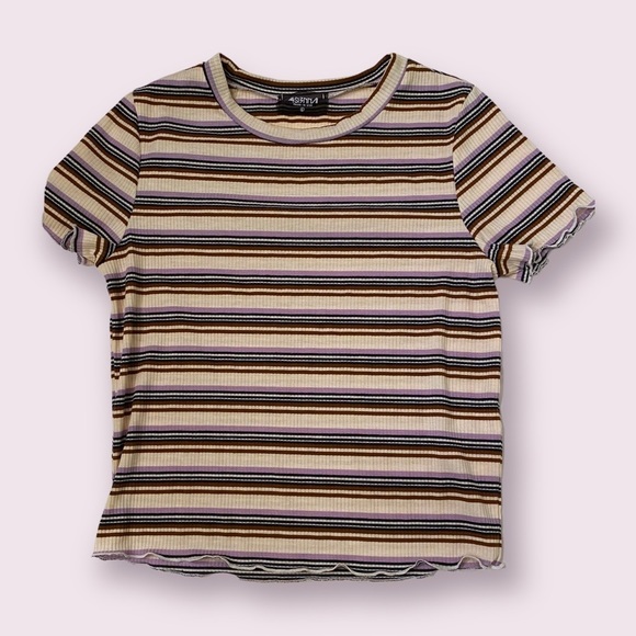 Nordstrom | Women’s | 4SI3NNA Striped Tee | Size: Large - Picture 1 of 5